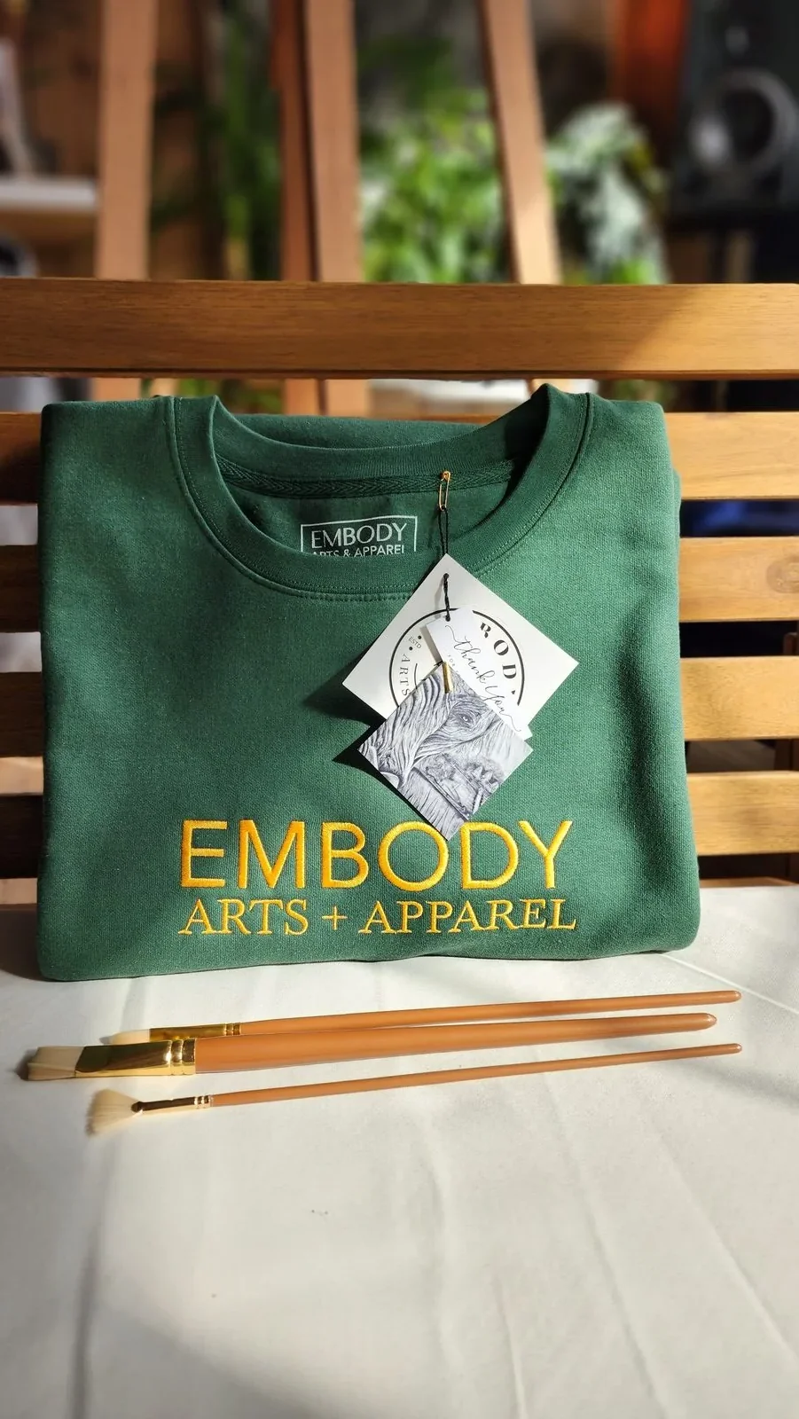 Forest Gold Crewneck