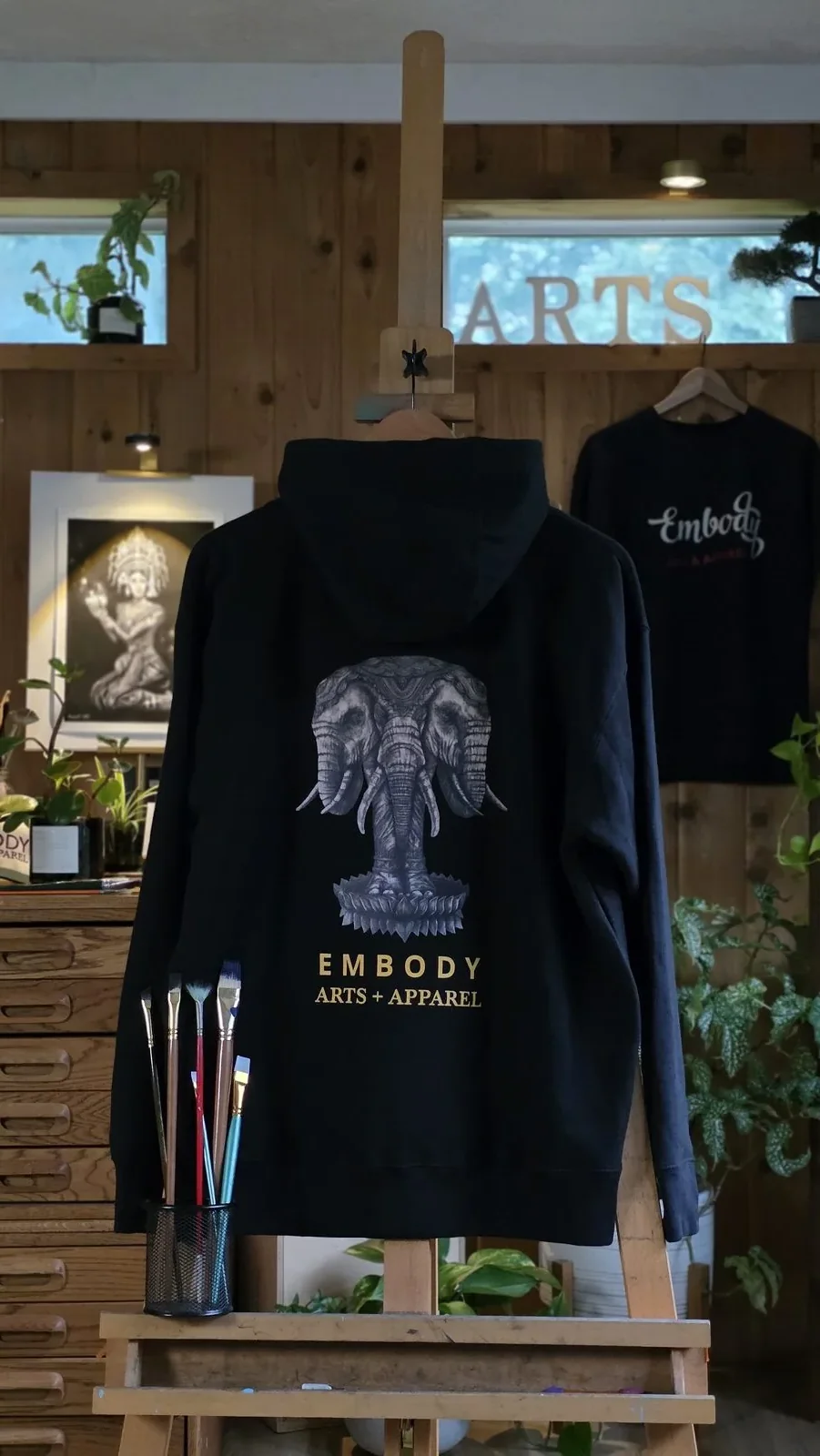 Tri-Elephant Heritage Hoodie (Erawan)